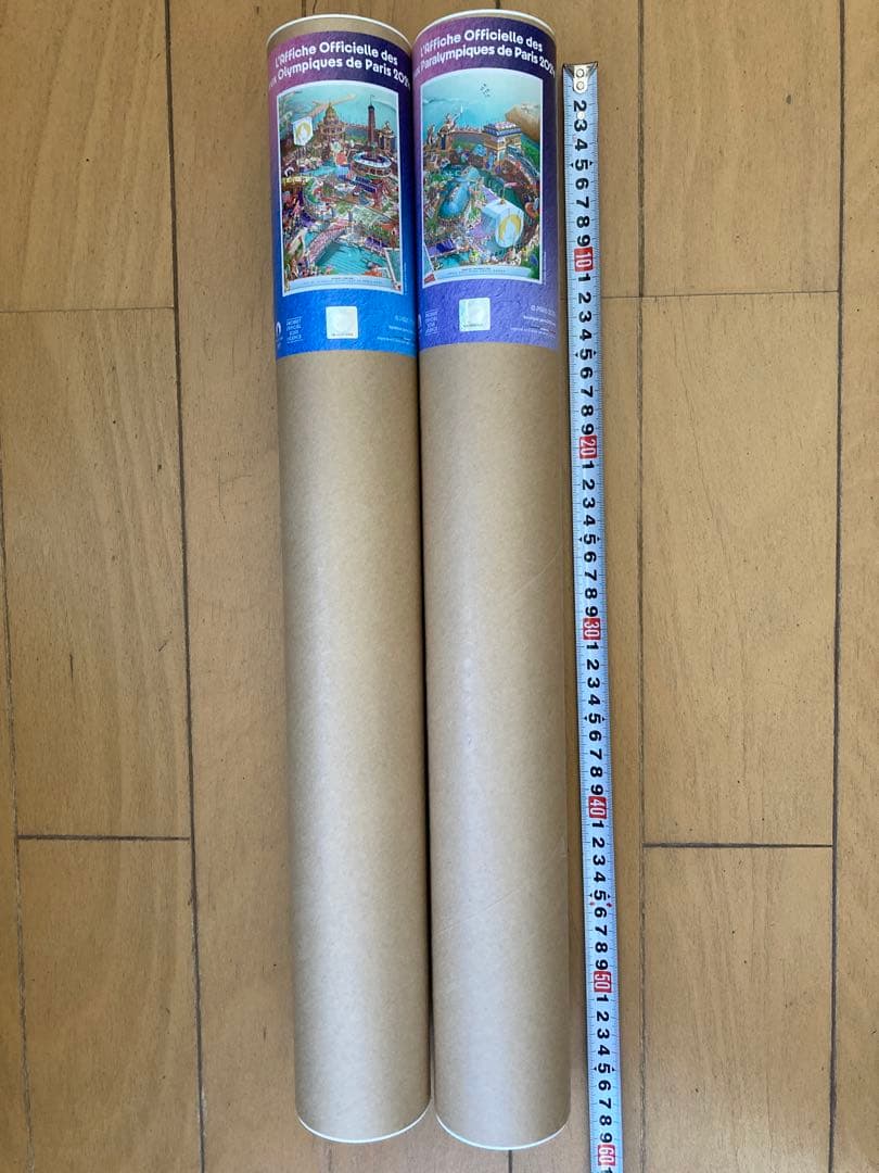 パリ 2024 オリ パラリンピック　ポスター 2枚組　公式　正規品（完売品）