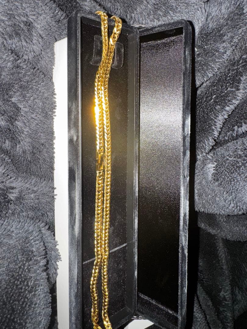 喜平ネックレス　6面ダブル　60㎝　幅5.5㎜