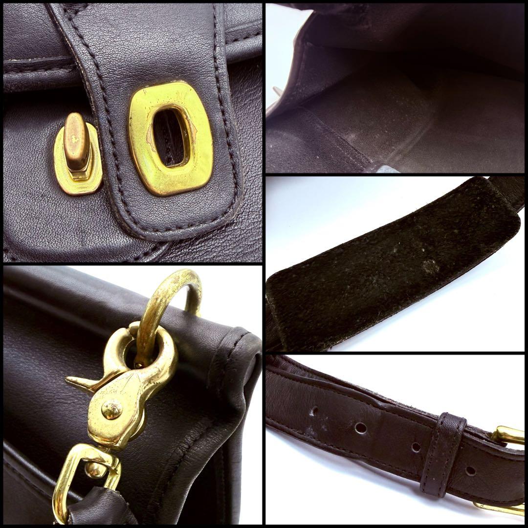 バッグ Vintage Coach 5266 Beekman Bag Black