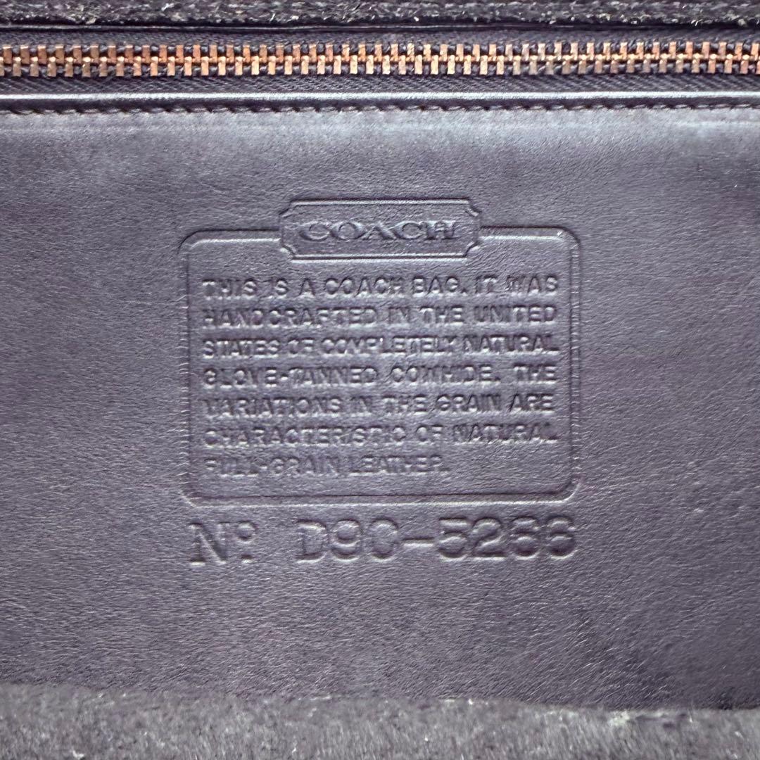 バッグ Vintage Coach 5266 Beekman Bag Black