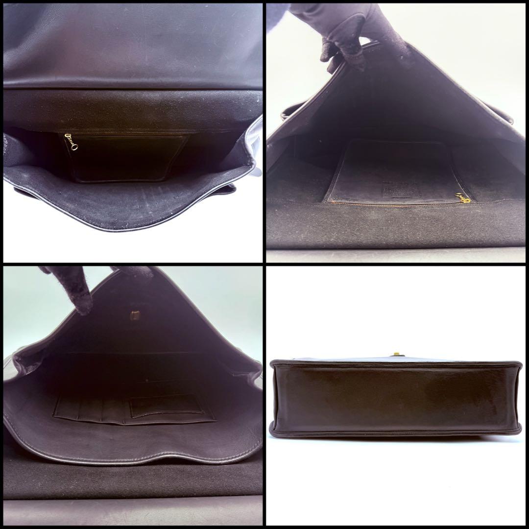 バッグ Vintage Coach 5266 Beekman Bag Black