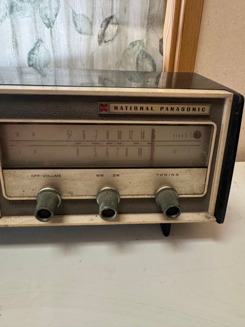 ナショナル パナソニック RE-250 真空管ラジオ