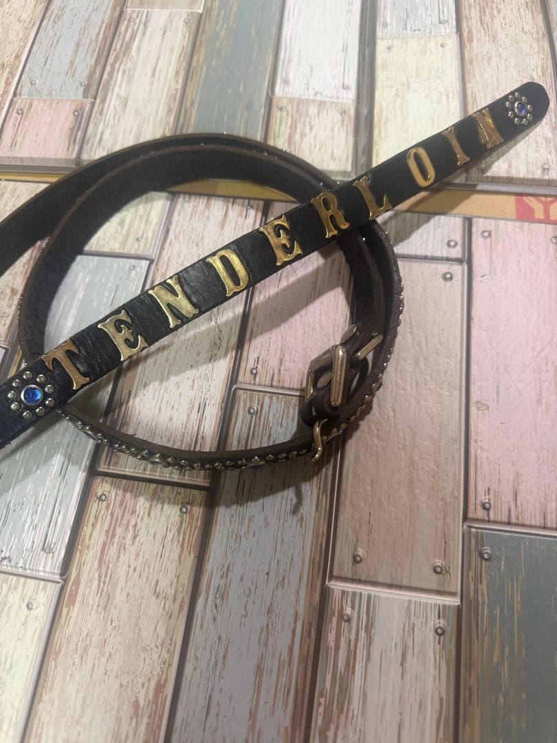 キムタク　木村拓哉　ＴＥＮＤＥＲＬＯＩＮ　used テンダーロイン　ベルト Ｌ