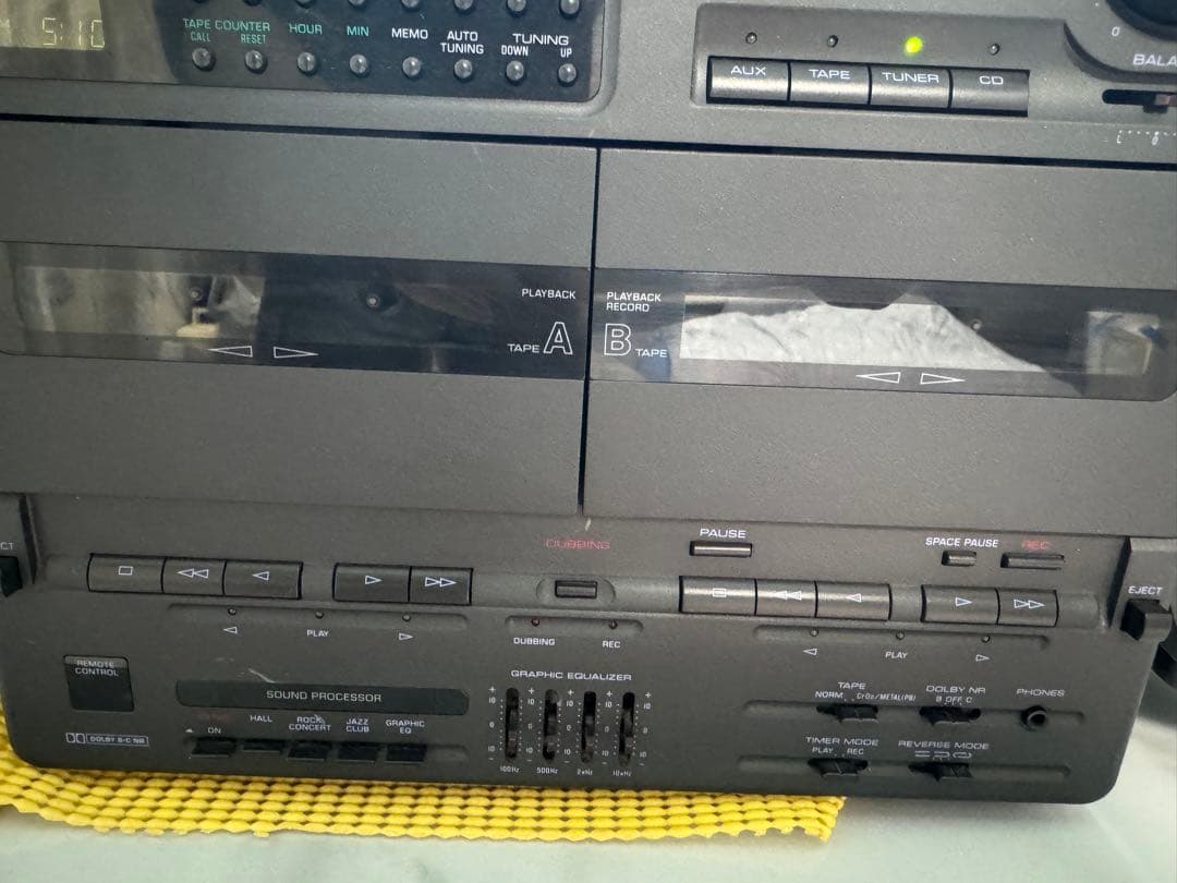 希有品YAMAHA CD・AM FMカセットデッキ