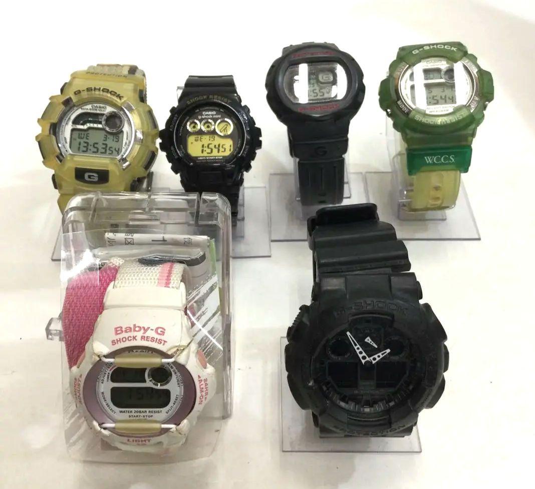 G-SHOCK 6点　まとめ売り　ジャンク　79250319N07S