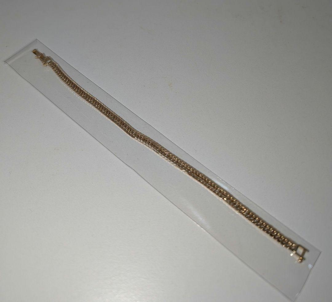 K18 10g 8面トリプル 18cm 喜平ブレスレット