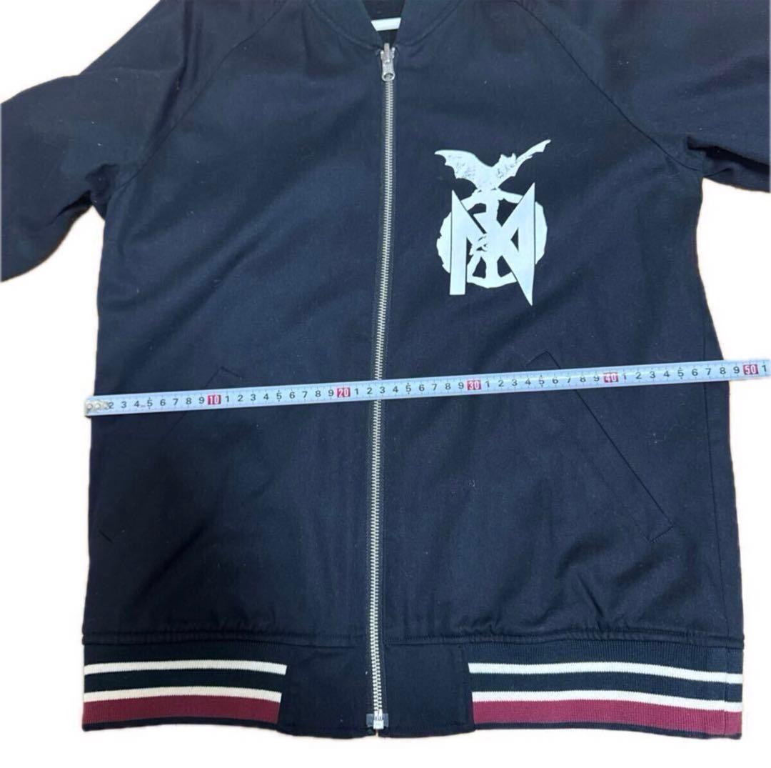 【清春着用現物】ムーンエイジデビルメント PROPA9ANDAスカジャン 黒夢