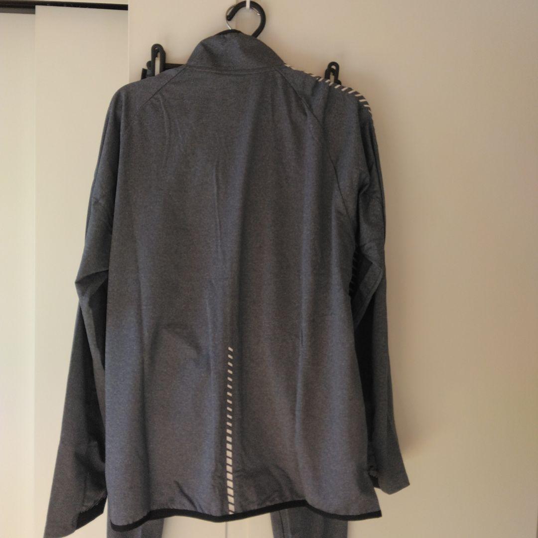 アシックス　ジャージ　上下　新品未使用　メンズ　Mサイズ　グレー系