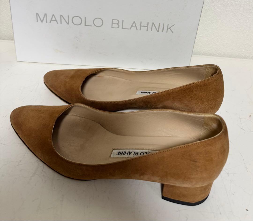 マノロブラニク　パンプス　リストニー　ロンハーマン　37 Drawer OHGA