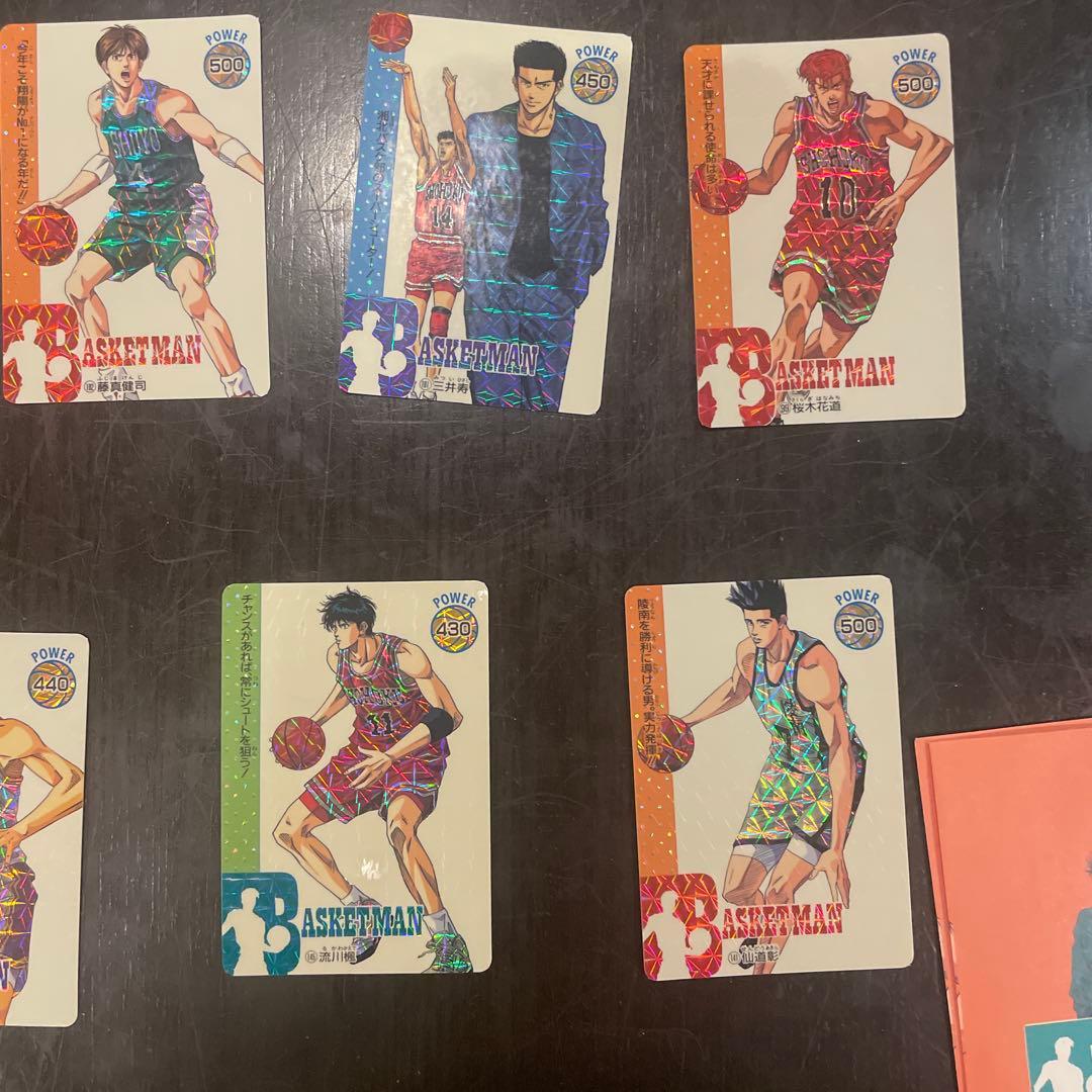 スラムダンクPPカード　神宗一郎　流川楓　仙道彰　桜木花道など7種類