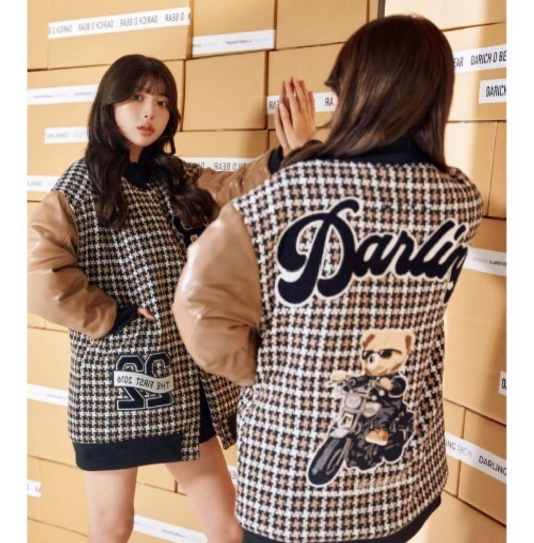 Darich ダーリッチ　Dベアチェックスタジャン