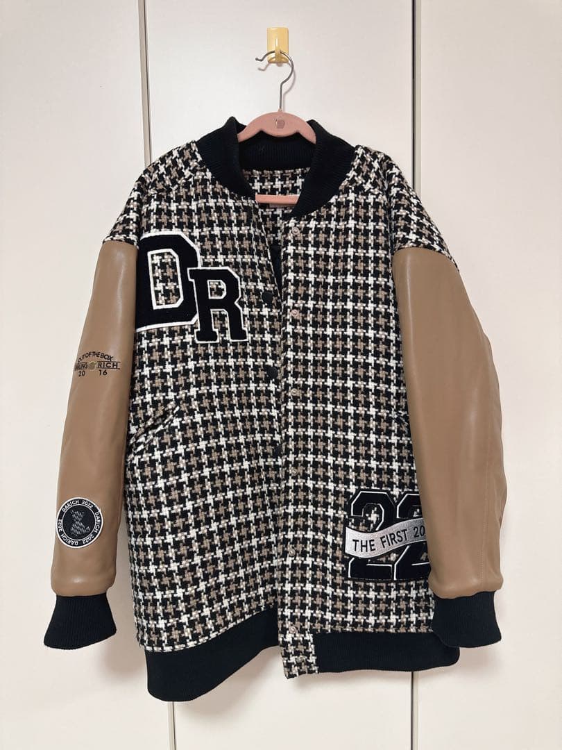 Darich ダーリッチ　Dベアチェックスタジャン