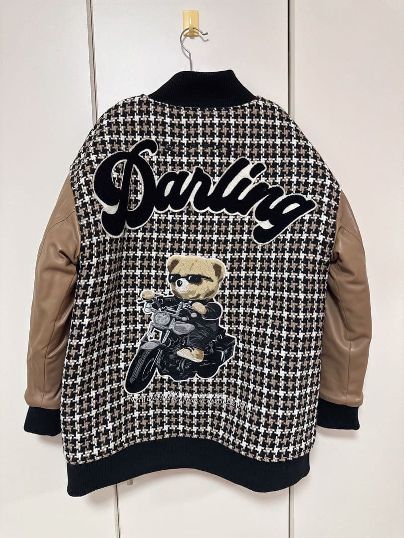 Darich ダーリッチ　Dベアチェックスタジャン