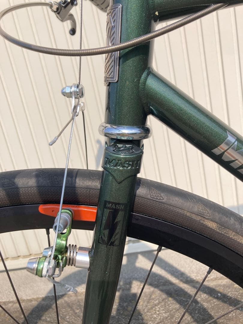 【masitec】MASH STEEL フロントラック付き