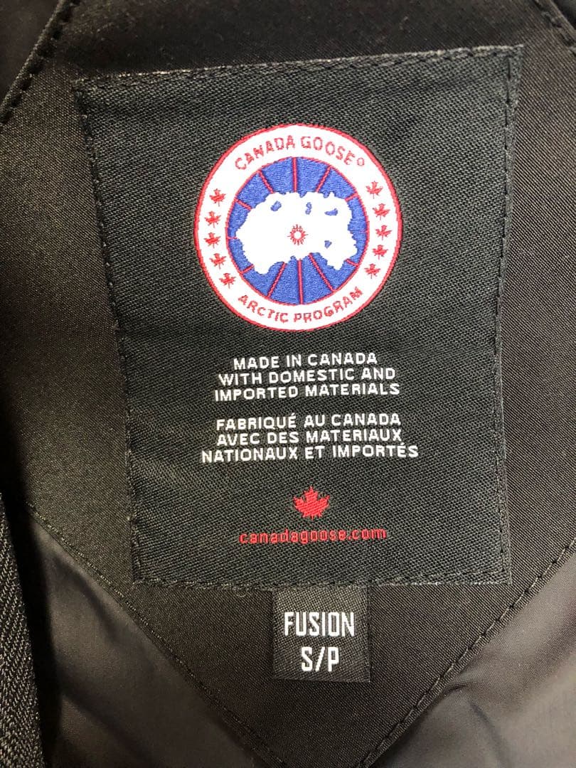 カナダグース シェルバーン　ブラック　S