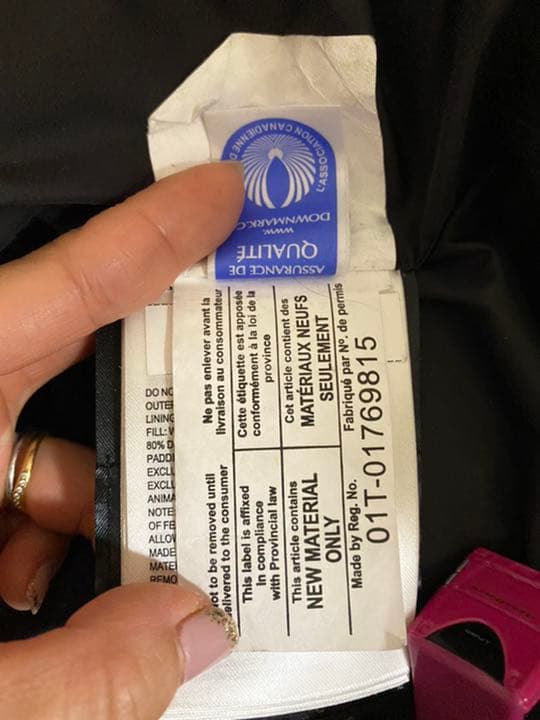 カナダグース シェルバーン　ブラック　S