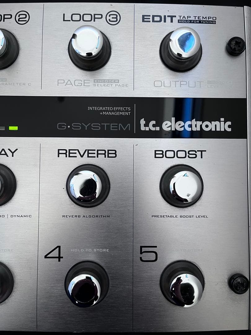 TC Electronic G-System used マルチエフェクター