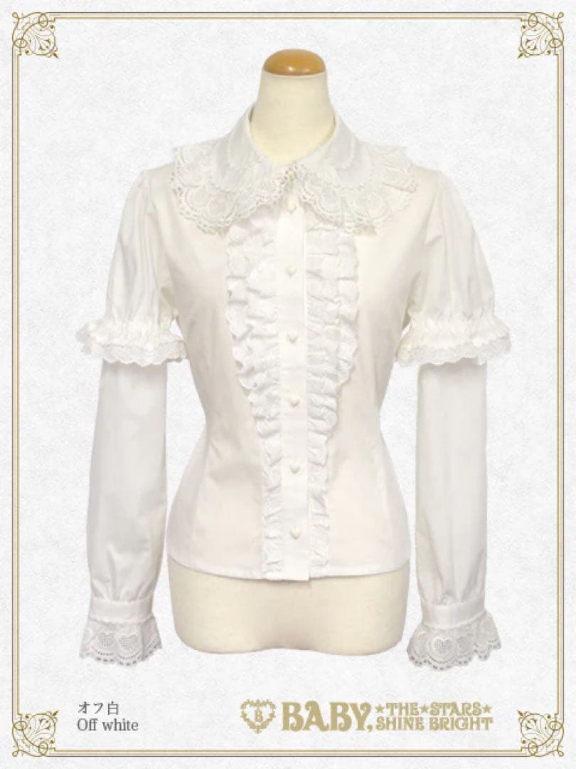 BABY,THESTARSSHINEBRIGHT ハートハートブラウス【日本製】
