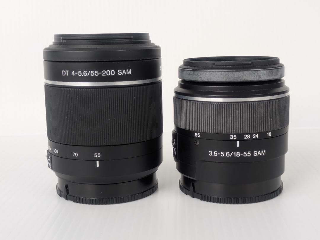 【美品シャッター数1,180回】SONY α58 ダブルズームセット★付属品完備