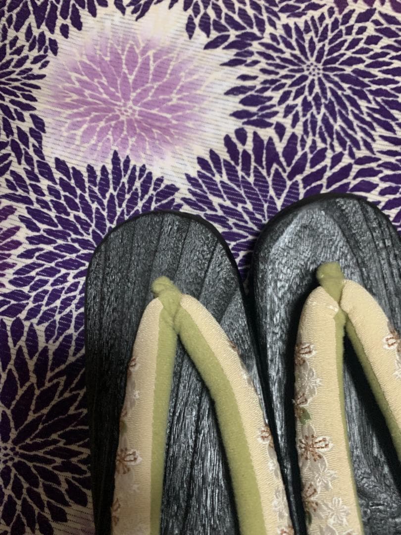 ◆最高級【綿絽浴衣】古典紫の狢菊涼ゆかた◆着物としても着用可◆新品未使用