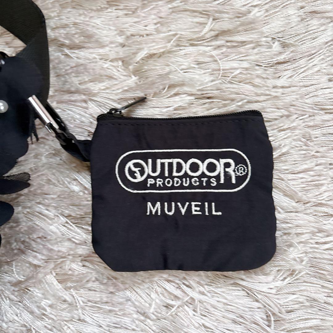 極美品✨MUVEILミュベール×アウトドアプロダクツ コラボ ウエストポーチ 黒