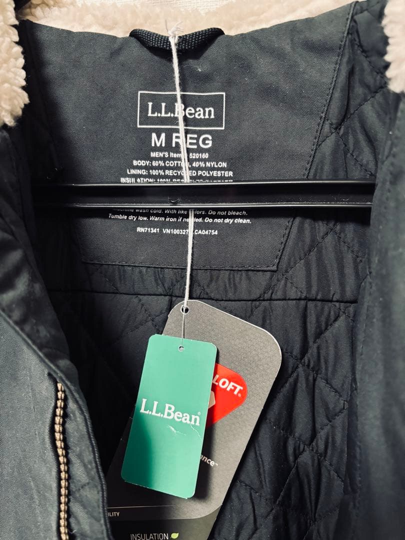 【新品未使用】LLビーンビーンズ・ユーティリティ・フーディ 米国フィットMサイズ