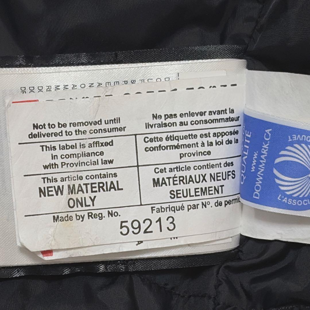 良品 カナダグース シャーロットパーカー ブラック ダウンジャケット 831