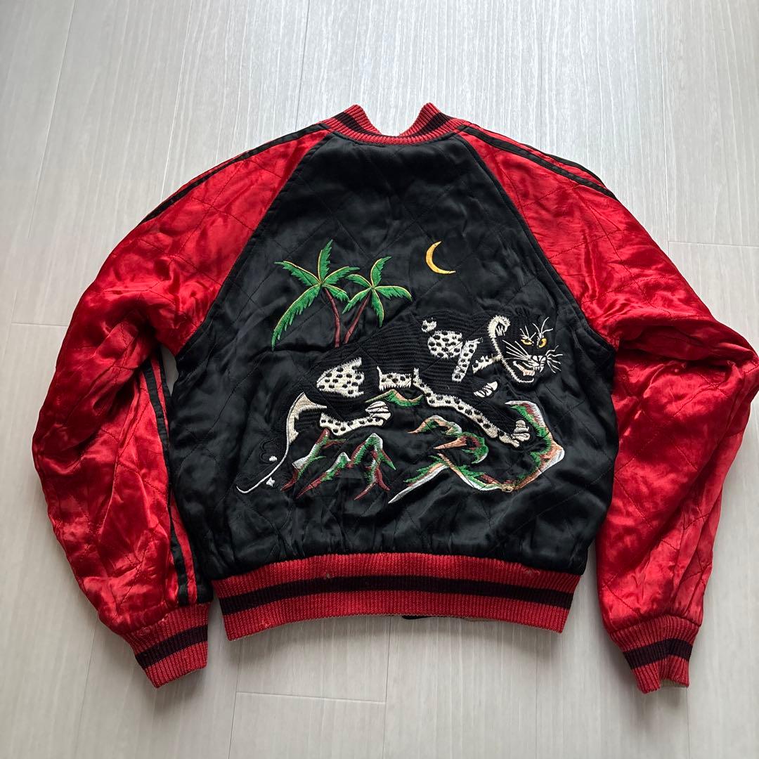 あ*ー様 ヴィンテージ復刻 別珍スカジャン ミツワジッパー スーベニアジャケット