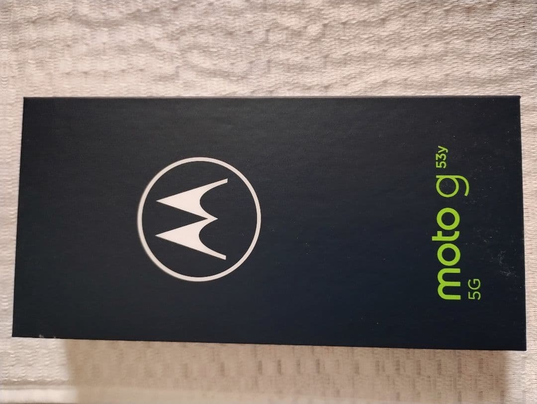 moto g53y 5G本体