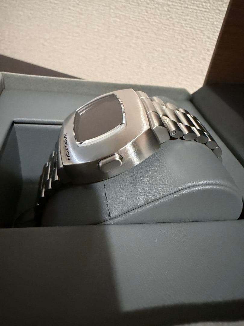 ハミルトン HAMILTON PSR パルサー クォーツ メンズ箱、保証書付き