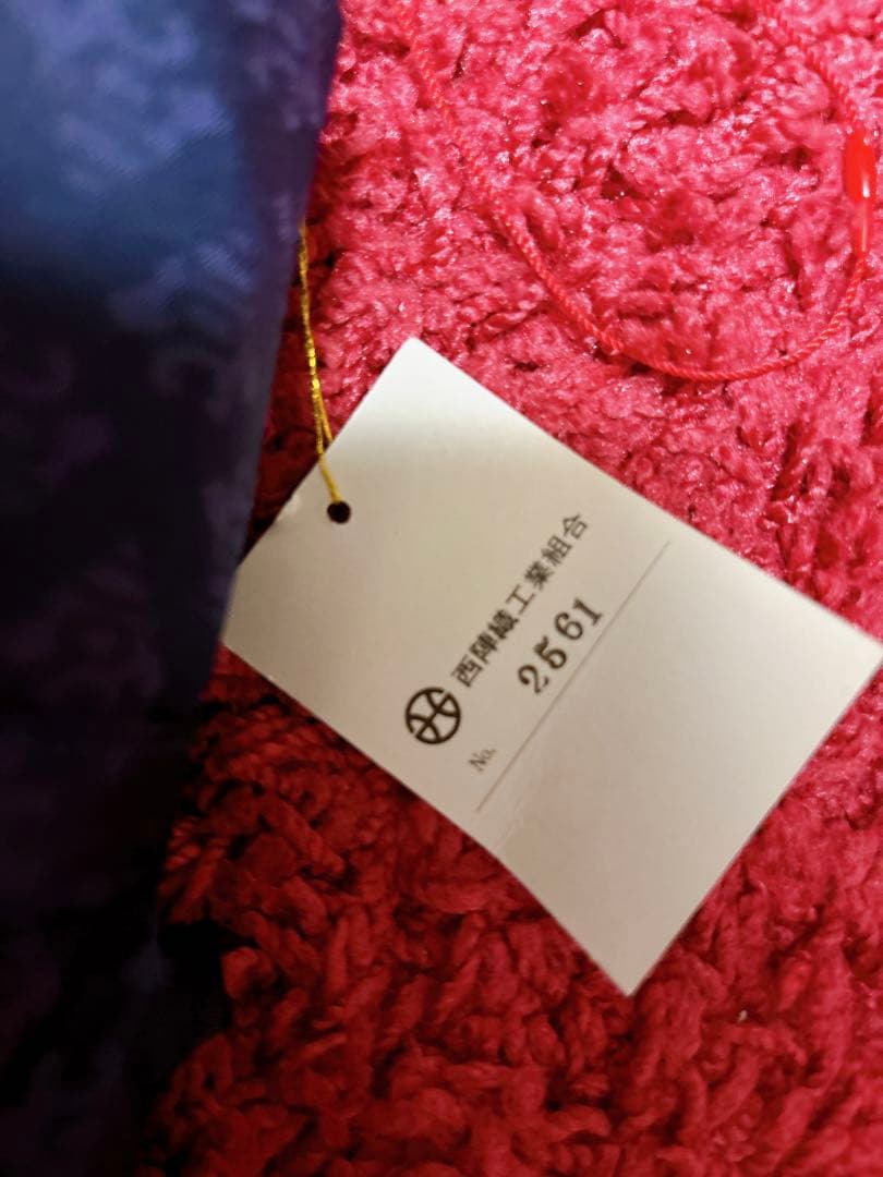 新品未使用　西陣織　ネクタイブランドgiraffe メンズ折りたたみ傘　レア