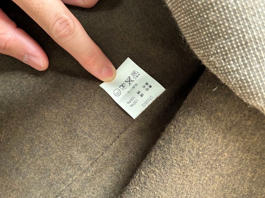 ジェラード　フード付きダッフルベスト オリーブグリーン　JELADO