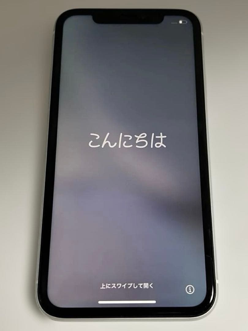 iPhone XR 64GB SIMフリー バッテリー87％ 初期化済み