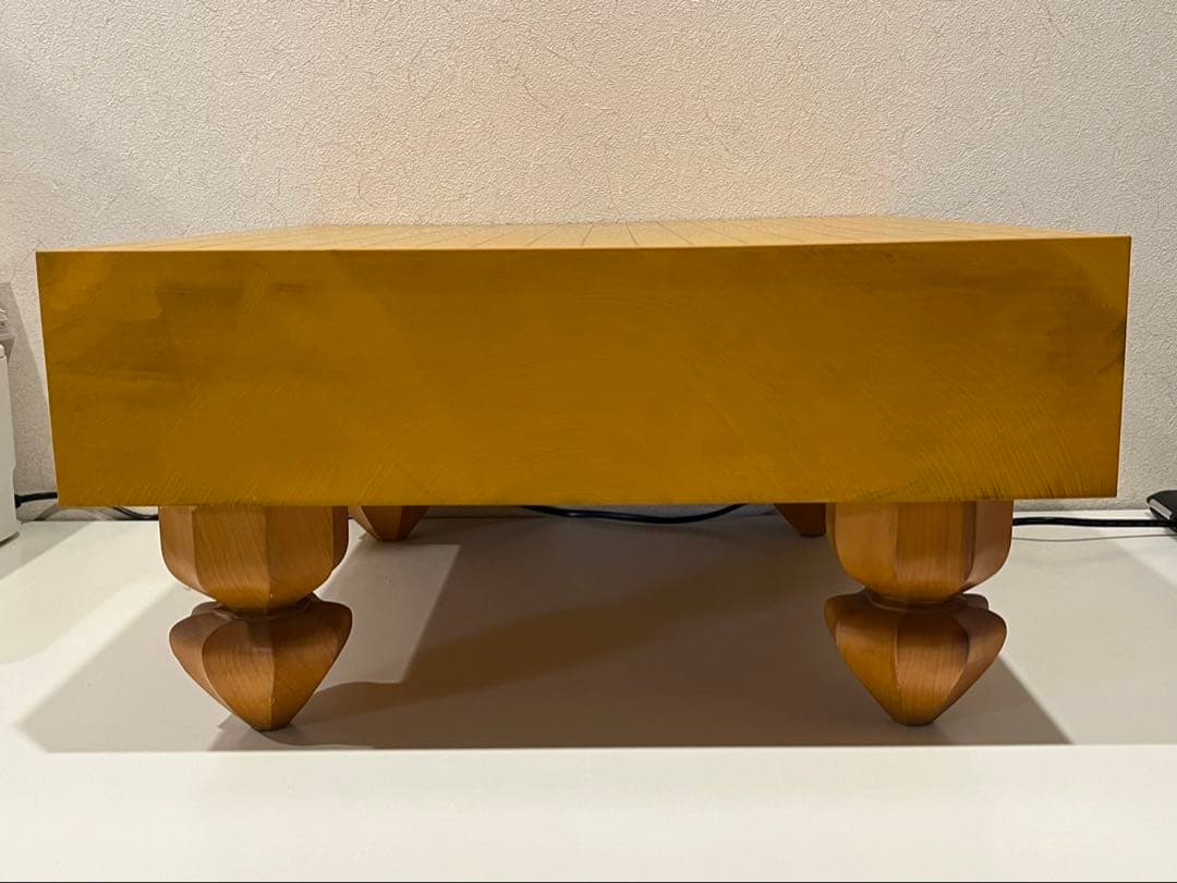 【送料込み】囲碁盤　木製　脚付