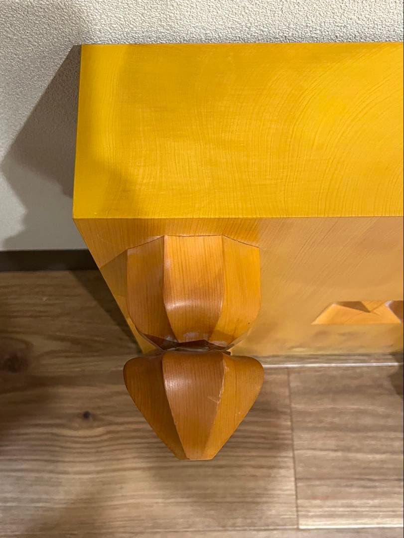 【送料込み】囲碁盤　木製　脚付