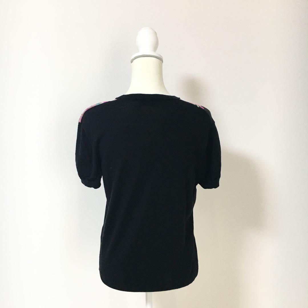 近年美品　LEONARD レオナール シルク　ニット　アンサンブル　カーディガン