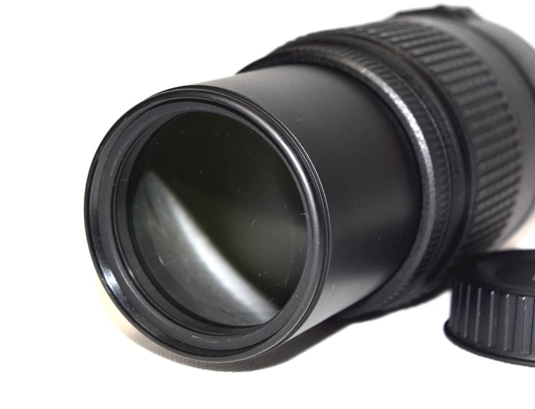 NIKON AF-S 55-300mmズームレンズ　超美品！ソフトケース付き