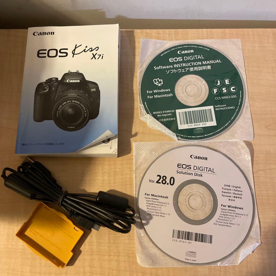 中古美品一眼レフ Canon キャノン DS126431 EOS KissX7i