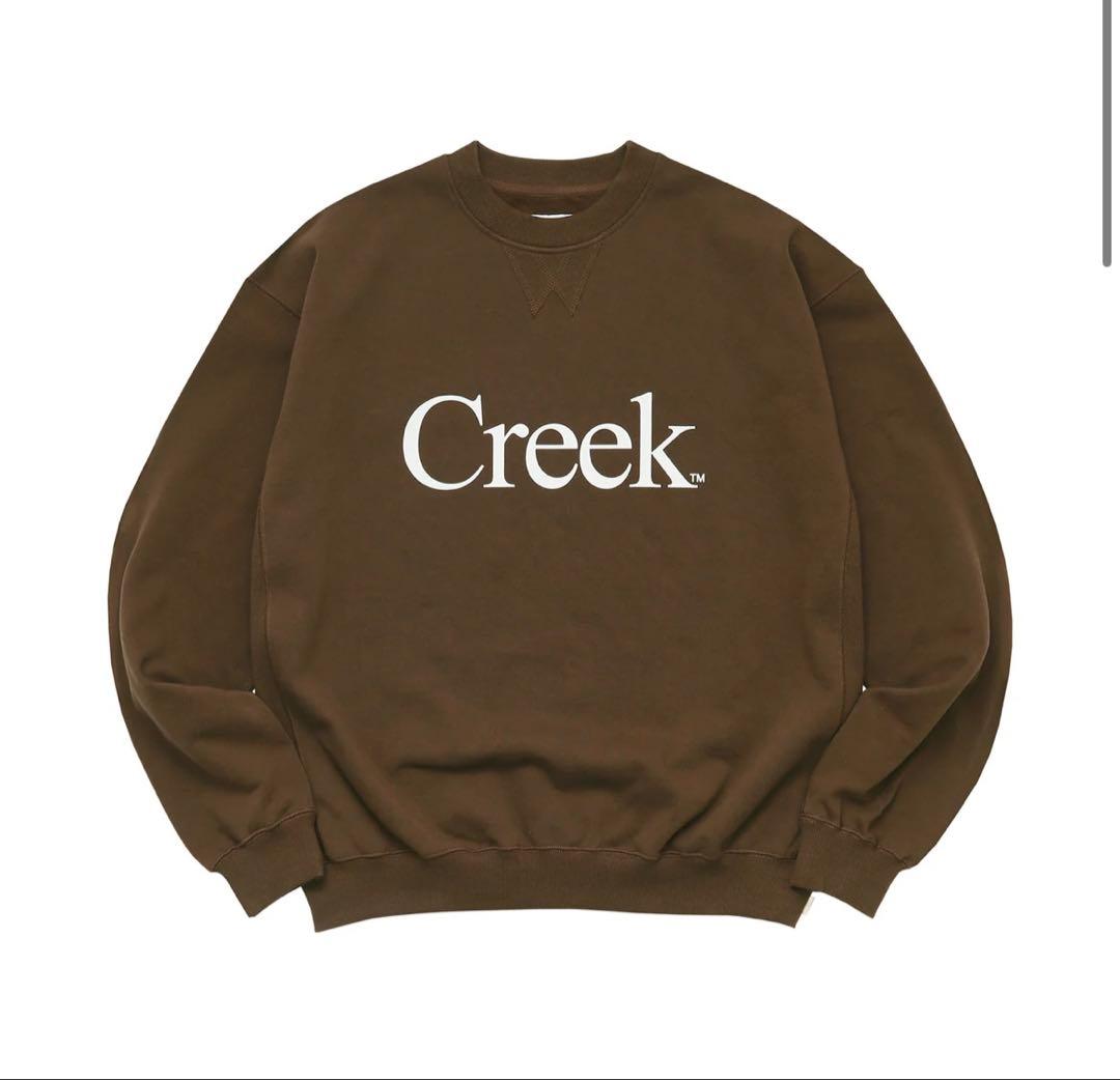 Creek whimsy スウェット　ブラウン