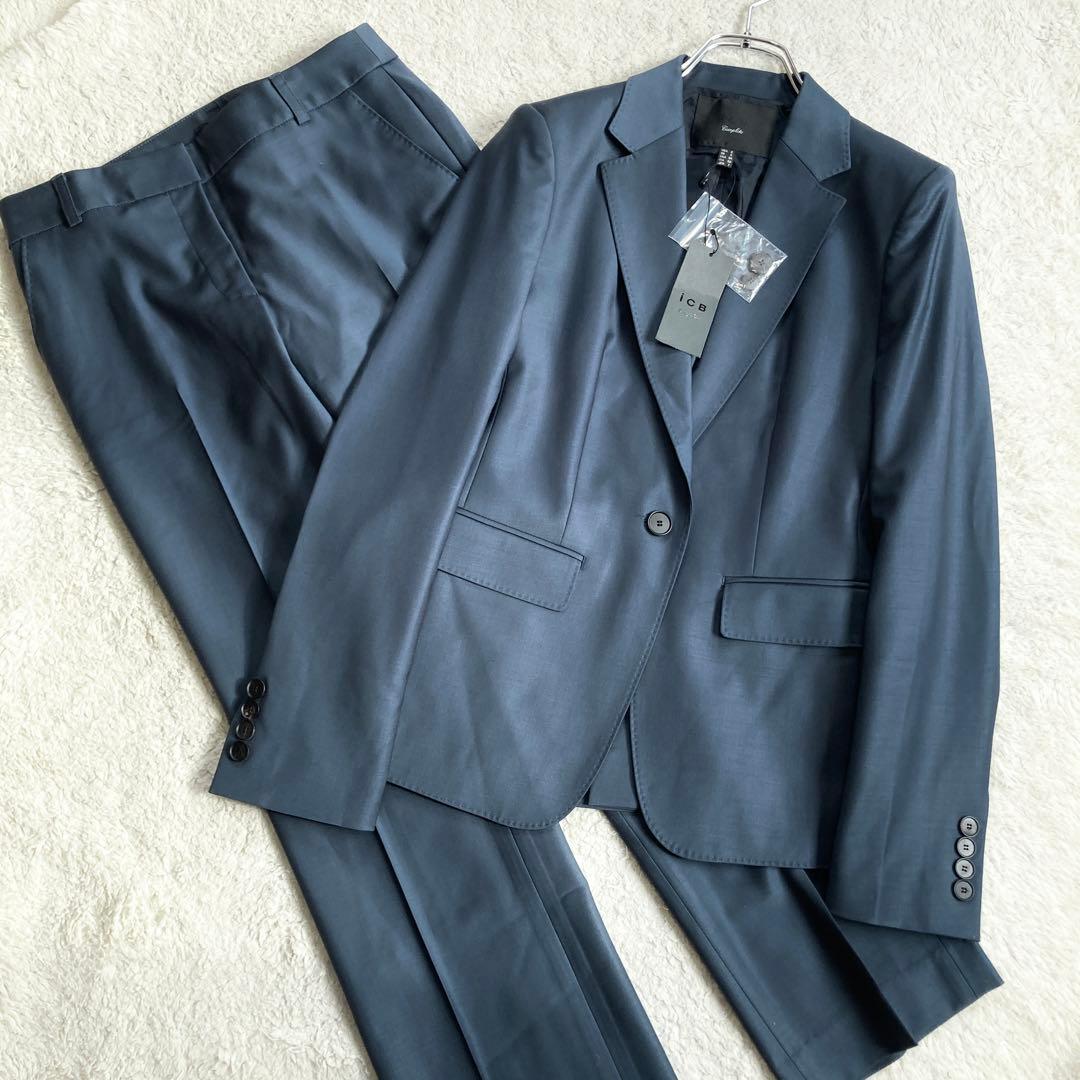 未使用級・近年✨iCB Bahariye　セットアップ　ストレッチ　艶感　光沢