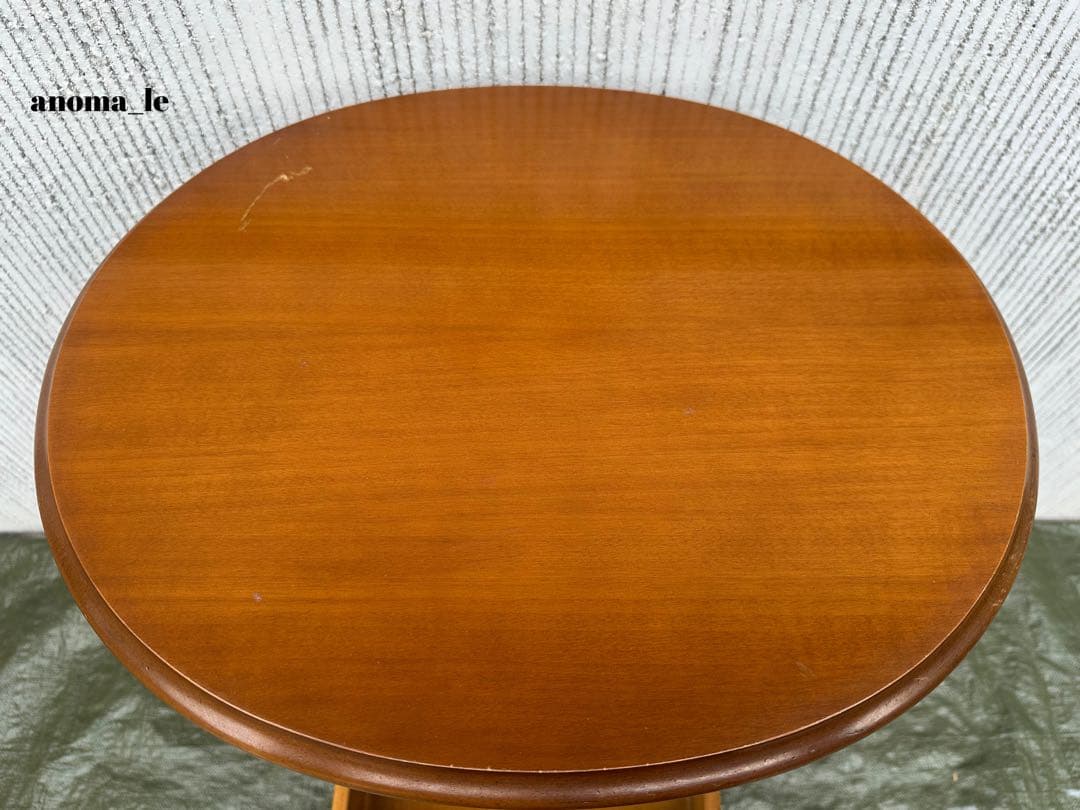 【ラウンドチェスト】イタリア　カブリオールレッグ　コンソール　キャビネット