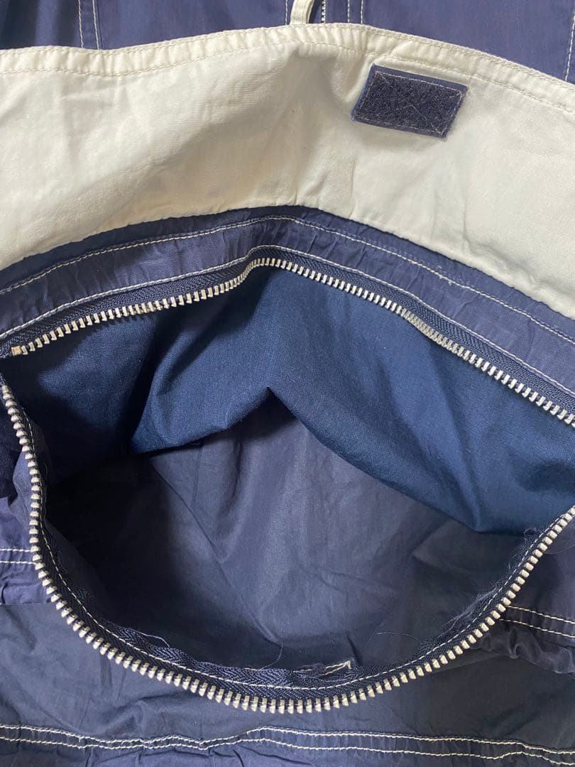 90s OLD GAP コットンアノラック　アノラックパーカー　ネイビー　白