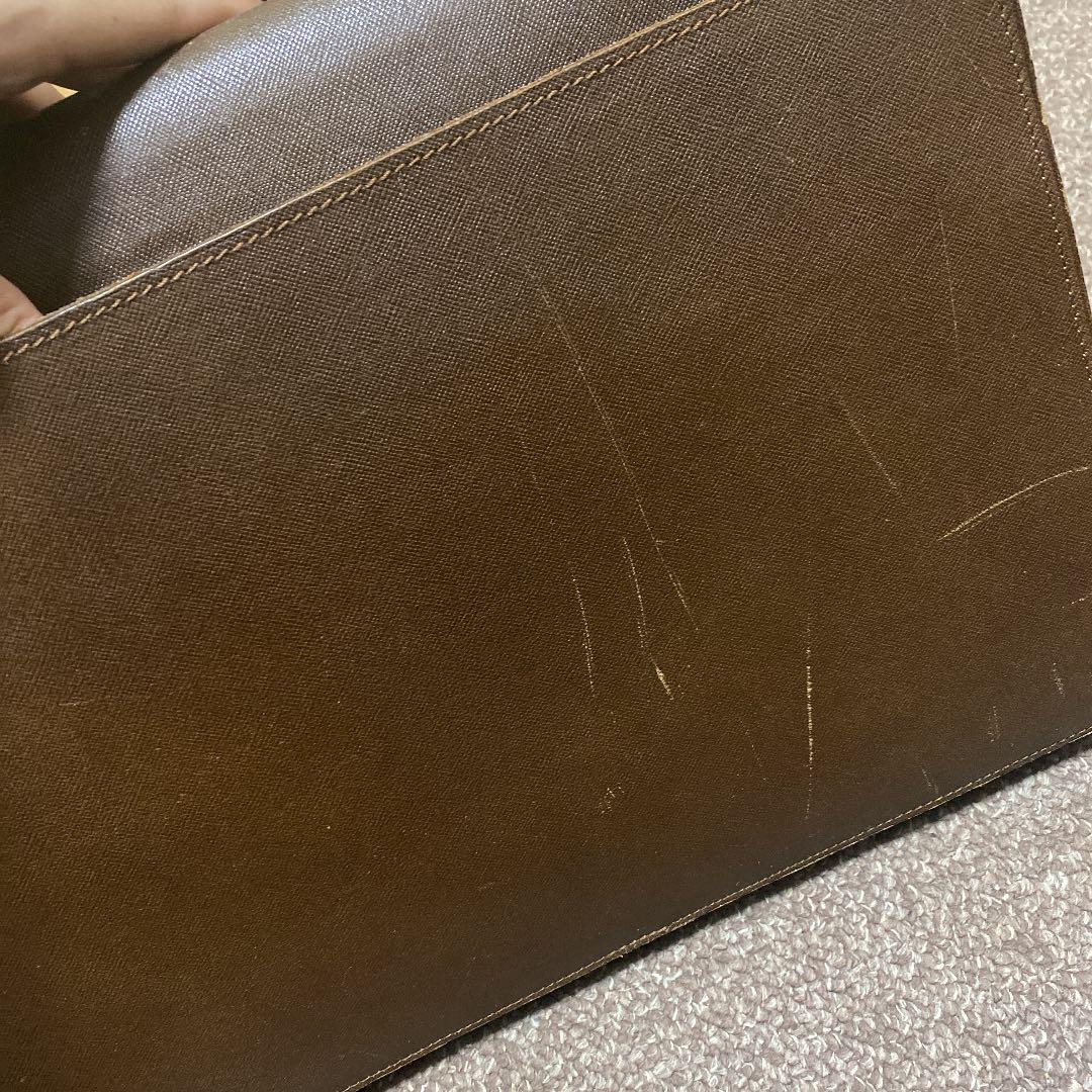 【早い者勝ち】Valextra型　レザー ブリーフケース