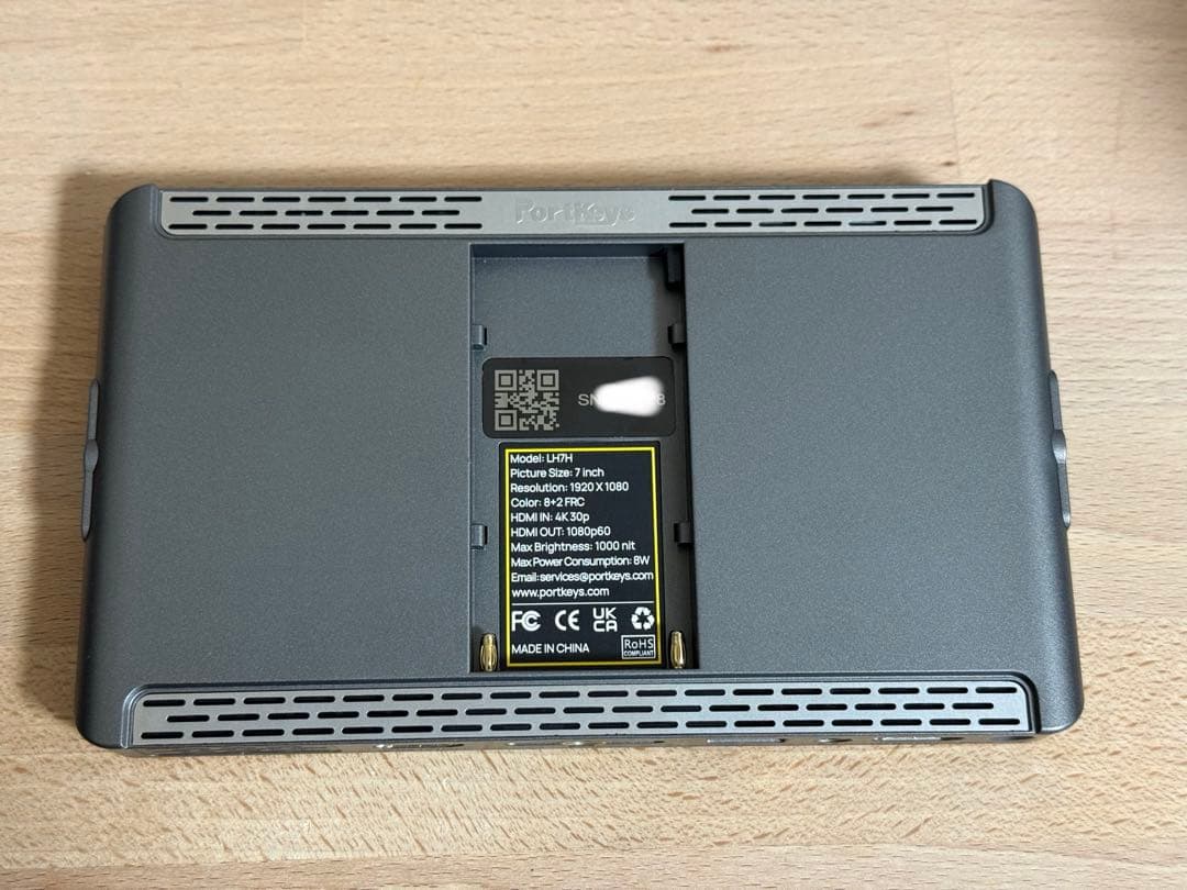 【美品】Portkeys - LH7H カメラモニター 外部モニター