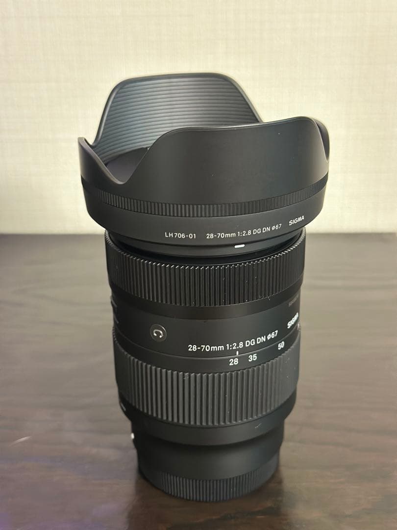 ◽️超美品SIGMA 28-70mm f2.8 DG DN SONY eマウント