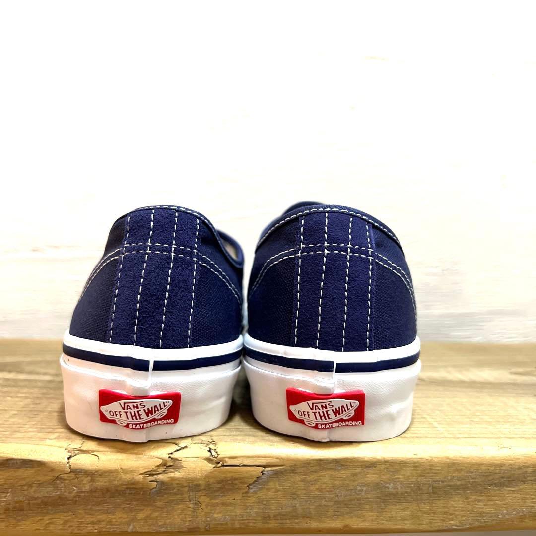新品26.5cm Vans Authentic ネイビー スニーカー