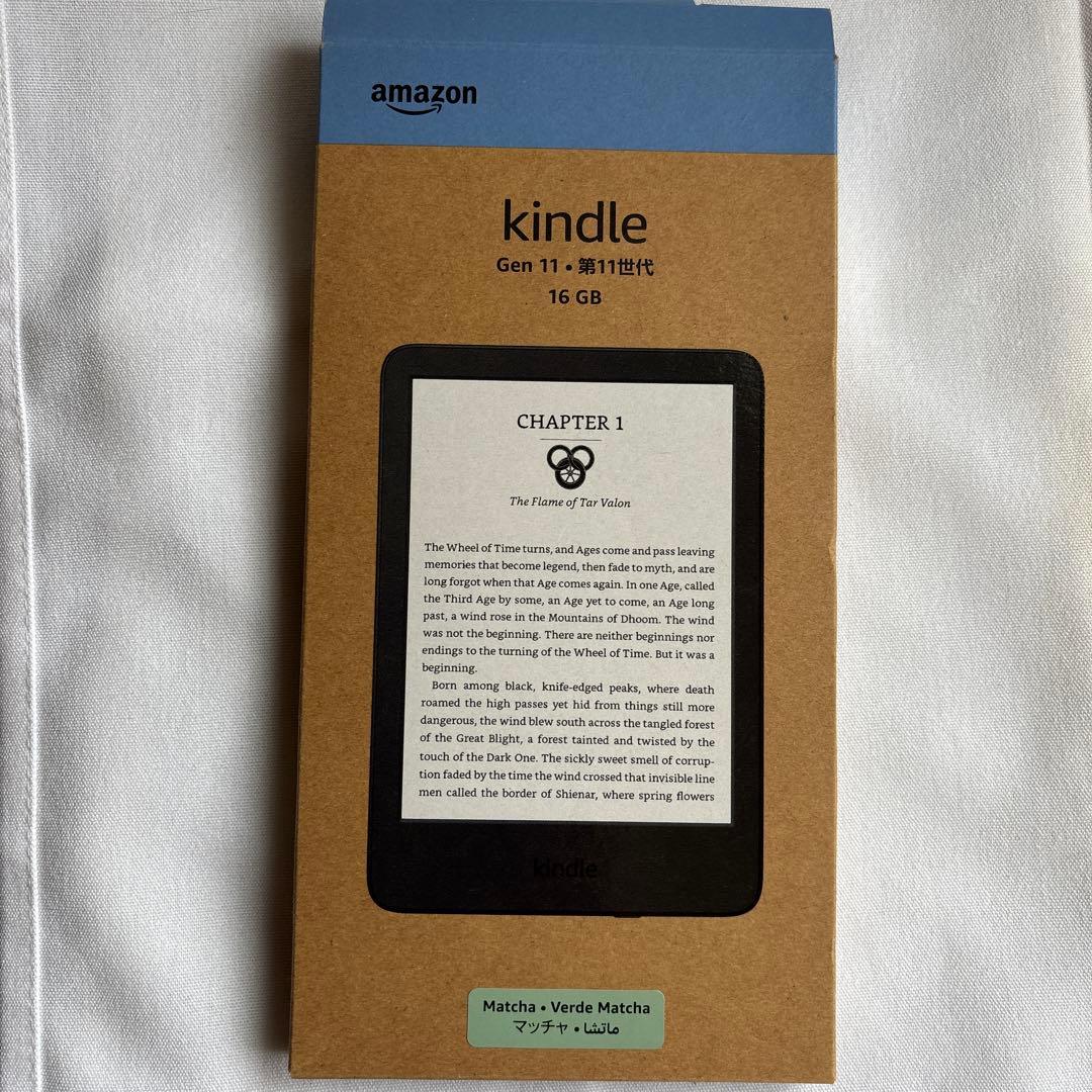 電子書籍リーダー本体 Amazon Kindle Gen 11 16GB Matcha