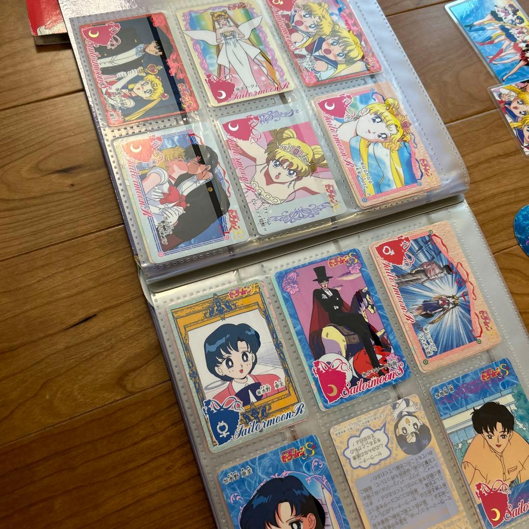 セーラームーン カードダス キラカード　アルバム付き