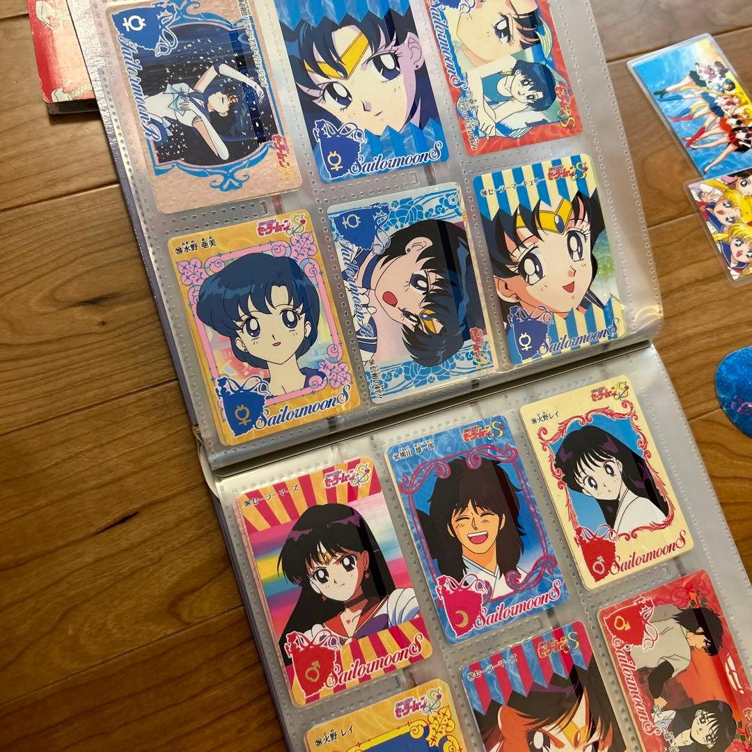 セーラームーン カードダス キラカード　アルバム付き