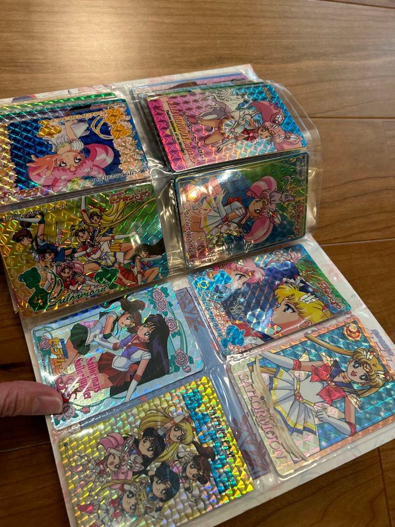 セーラームーン カードダス キラカード　アルバム付き